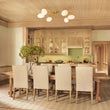 Load image into Gallery viewer, Farmhouze Light-6-Light Opal Glass Globe Branch Ceiling Light-Ceiling Light-Gold-6-Light