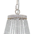 Load image into Gallery viewer, Farmhouze Light-8-Light Rustic White Candle Crystal Wagon Wheel Chandelier-Chandelier--