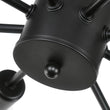 Load image into Gallery viewer, Farmhouze Light-8-Light Semi Flush Sputnik Light-Ceiling Light-Black-