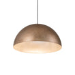 Load image into Gallery viewer, Farmhouze Light-Antique Gold-Silver Oversized Dome Pendant Light-Chandelier-15in-