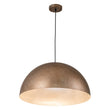 Load image into Gallery viewer, Farmhouze Light-Antique Gold-Silver Oversized Dome Pendant Light-Chandelier-15in-