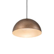 Load image into Gallery viewer, Farmhouze Light-Antique Gold-Silver Oversized Dome Pendant Light-Chandelier-15in-