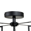 Load image into Gallery viewer, Farmhouze Light-Black Lantern Drum Semi Flush Mount-Ceiling Light--