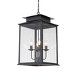 Load image into Gallery viewer, Farmhouze Light-Black Square Lantern Pendant Light-Chandelier--