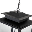 Load image into Gallery viewer, Farmhouze Light-Black Square Lantern Pendant Light-Chandelier--