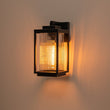 Load image into Gallery viewer, Farmhouze Light-Contemporary 1-Light Glass Lantern Outdoor Wall Sconce-Wall Sconce-2 Packs-