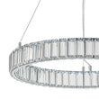 Load image into Gallery viewer, Farmhouze Light-Contemporary Dimmable LED Crystal Ring Pendant-Chandelier-Chrome-