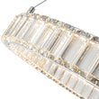 Load image into Gallery viewer, Farmhouze Light-Contemporary Dimmable LED Crystal Ring Pendant-Chandelier-Chrome-