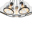 Load image into Gallery viewer, Farmhouze Light-Danish 7-Light Black Cluster Glass Dome Pendant-Chandelier-7-Light-