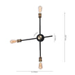 Load image into Gallery viewer, Farmhouze Light-Farmhouse 3-Light Black Wall Sconce-Wall Sconce-3 bulbs-