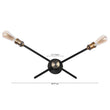 Load image into Gallery viewer, Farmhouze Light-Farmhouse 3-Light Black Wall Sconce-Wall Sconce-3 bulbs-