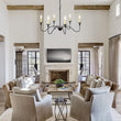 Load image into Gallery viewer, Farmhouze Light-Farmhouse Black Candle Style Classic Chandelier-Chandelier--