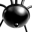 Load image into Gallery viewer, Farmhouze Light-Farmhouse Black Candle Style Classic Chandelier-Chandelier-Black+Brass-