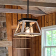 Load image into Gallery viewer, Farmhouze Light-Farmhouse Hanging Lantern Single Pendant Light-Pendant-White-