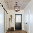 Load image into Gallery viewer, Farmhouze Light-Farmhouse Metal Drum Wireframe Pendant Light-Chandelier--