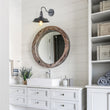 Load image into Gallery viewer, Farmhouze Light-Farmhouse Rustic Brushed Black Wall Sconce-Wall Sconce--
