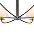 Load image into Gallery viewer, Farmhouze Light-French Farmhouse 6-Light Cone White Linen Shade Chandelier-Chandelier-Brass-
