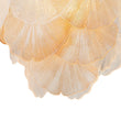 Load image into Gallery viewer, Farmhouze Light-French Farmhouse Gold Texture Glass Leaf Chandelier-Chandelier-Gold-