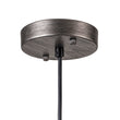 Load image into Gallery viewer, Farmhouze Light-Industrial 1-Light Hammered Oversized Metal Dome Pendant-Chandelier-Dark Silver-23in