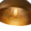 Load image into Gallery viewer, Farmhouze Light-Industrial 1-Light Hammered Oversized Metal Dome Pendant-Chandelier-Dark Silver-23in