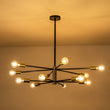 Load image into Gallery viewer, Farmhouze Light-Industrial Classic Linear Sputnik Light Fixture-Chandelier-6-Light-