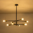 Load image into Gallery viewer, Farmhouze Light-Industrial Classic Linear Sputnik Light Fixture-Chandelier-6-Light-