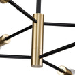 Load image into Gallery viewer, Farmhouze Light-Industrial Classic Linear Sputnik Light Fixture-Chandelier-6-Light-