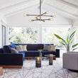 Load image into Gallery viewer, Farmhouze Light-Industrial Classic Linear Sputnik Light Fixture-Chandelier-8-Light-