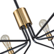 Load image into Gallery viewer, Farmhouze Light-Industrial Metal 8-Light Sputnik Chandelier-Chandelier--