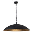 Load image into Gallery viewer, Farmhouze Light-Industrial Saucer Oversized Dome Pendant Light-Chandelier-Black-