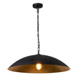 Load image into Gallery viewer, Farmhouze Light-Industrial Saucer Oversized Dome Pendant Light-Chandelier-Black-