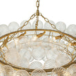 Load image into Gallery viewer, Farmhouze Light-Kitchen Dining Swirled Glass Bubble Round Chandelier-Chandelier-32in-