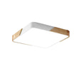 Load image into Gallery viewer, Farmhouze Light-LED Square Flush Mount Light-Ceiling Light-Dimmable with Remote Control-