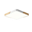 Load image into Gallery viewer, Farmhouze Light-LED Square Flush Mount Light-Ceiling Light-Dimmable with Remote Control-