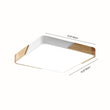 Load image into Gallery viewer, Farmhouze Light-LED Square Flush Mount Light-Ceiling Light-Dimmable with Remote Control-