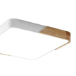 Load image into Gallery viewer, Farmhouze Light-LED Square Flush Mount Light-Ceiling Light-Dimmable with Remote Control-