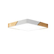 Load image into Gallery viewer, Farmhouze Light-LED Square Flush Mount Light-Ceiling Light-Dimmable with Remote Control-