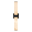 Load image into Gallery viewer, Farmhouze Light-Marble Dimmable LED 1-Light Linear Bathroom Vanity Sconce-Wall Sconce-Black-
