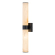 Load image into Gallery viewer, Farmhouze Light-Marble Dimmable LED 1-Light Linear Bathroom Vanity Sconce-Wall Sconce-Black-