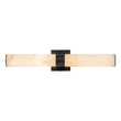 Load image into Gallery viewer, Farmhouze Light-Marble Dimmable LED 1-Light Linear Bathroom Vanity Sconce-Wall Sconce-Black-