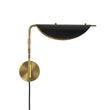 Load image into Gallery viewer, Farmhouze Light-Mid-Century 1-Light Adjustable Wall Light Sconce-Wall Sconce-Brass+Black-