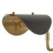 Load image into Gallery viewer, Farmhouze Light-Mid-Century 1-Light Adjustable Wall Light Sconce-Wall Sconce-Brass+Black-