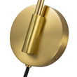 Load image into Gallery viewer, Farmhouze Light-Mid-Century 1-Light Adjustable Wall Light Sconce-Wall Sconce-Brass+Black-