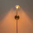 Load image into Gallery viewer, Farmhouze Light-Mid-Century 1-Light Adjustable Wall Light Sconce-Wall Sconce-Brass+Black-