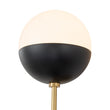 Load image into Gallery viewer, Farmhouze Light-Mid-century 2-Light Milky Glass Globe Vanity Wall Light-Wall Sconce-Nickel-