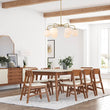 Load image into Gallery viewer, Farmhouze Light-Mid-Century 6-Light Opal Glass Globe Sputnik Chandelier-Chandelier-Brass-