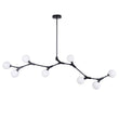 Load image into Gallery viewer, Farmhouze Light-Mid Century 8-Light Sputnik Chandelier-Chandelier-Gold-
