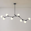 Load image into Gallery viewer, Farmhouze Light-Mid Century 8-Light Sputnik Chandelier-Chandelier-Gold-