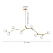 Load image into Gallery viewer, Farmhouze Light-Mid Century 8-Light Sputnik Chandelier-Chandelier-Gold-