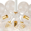 Load image into Gallery viewer, Farmhouze Light-Modern 6-Light Dimmable Cluster Glass Globe Bubble Chandelier-Chandelier-6-Light-Black